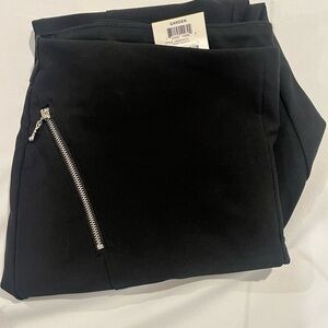 New INC Deep Black Skinny dressy pants Size 14